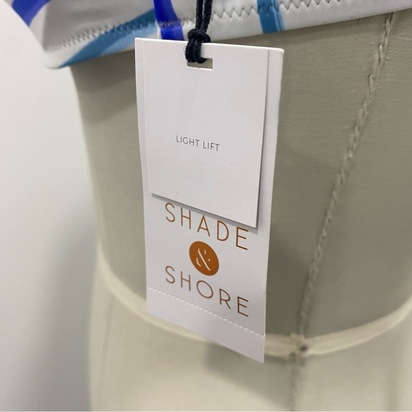 Women’s Light Lift Square Neck Bralette Bikini Top Shade & Shore™ Multi Size 34B - Picture 8 of 11